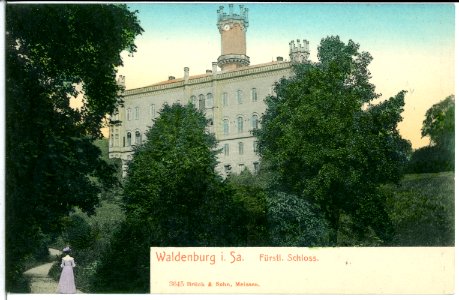 03645-Waldenburg-1903-Schloß-Brück & Sohn Kunstverlag