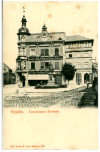 03856-Apolda-1903-Zimmermann Denkmal-Brück & Sohn Kunstverlag