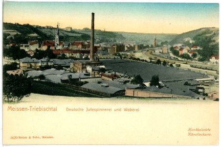 03629-Meißen-1903-Jutespinnerei und Weberei-Brück & Sohn Kunstverlag