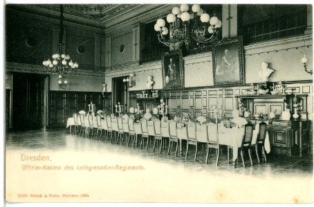 03906-Dresden-1903-Offizierskasino des Leibgrenadier-Regiments-Brück & Sohn Kunstverlag