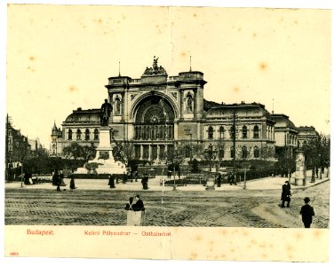 05633-Budapest-1904-Ostbahnhof-Brück & Sohn Kunstverlag