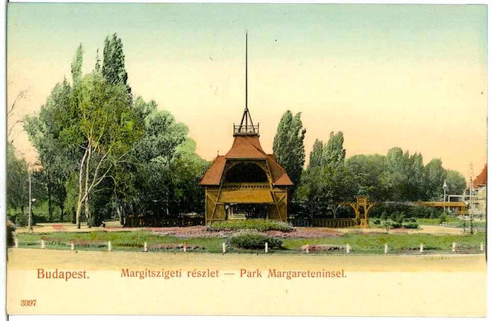 03397-Budapest-1903-Park Margareteninsel-Brück & Sohn Kunstverlag