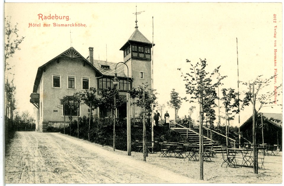 04012-Radeburg-1903-Hotel zur Bismarckhöhe-Brück & Sohn Kunstverlag