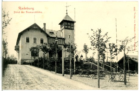 04012-Radeburg-1903-Hotel zur Bismarckhöhe-Brück & Sohn Kunstverlag