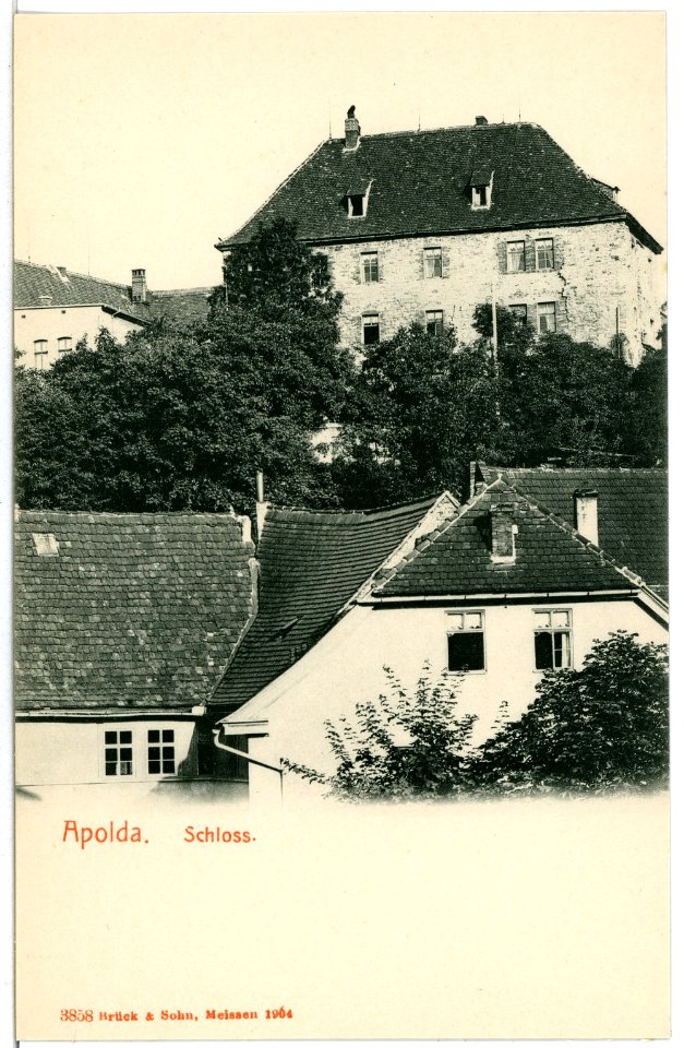 03858-Apolda-1903-Schloß-Brück & Sohn Kunstverlag