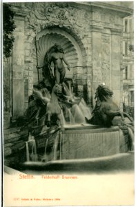 03787-Stettin-1903-Felderhoff - Brunnen-Brück & Sohn Kunstverlag