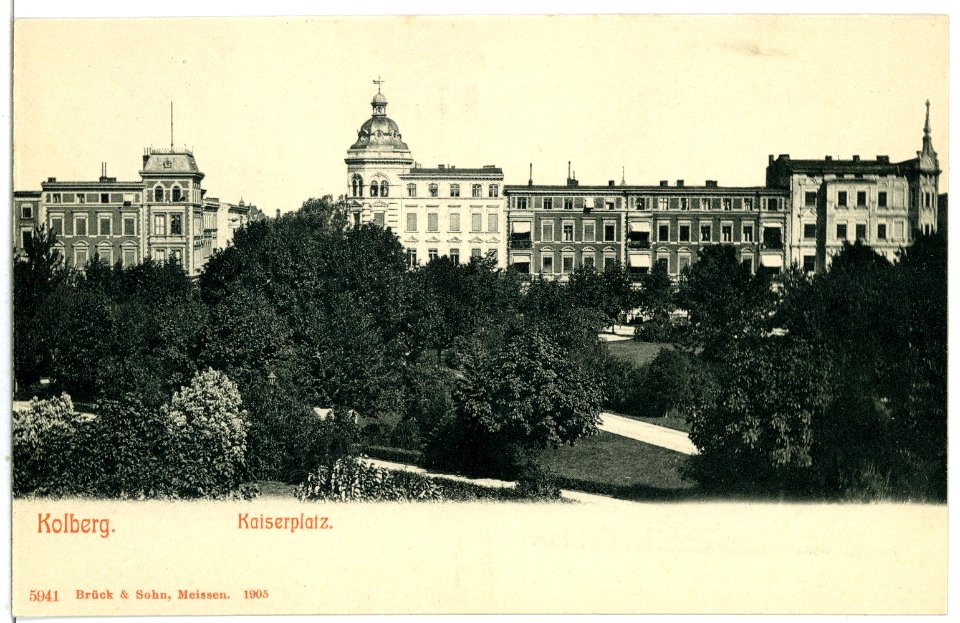 05941-Kolberg-1905-Kaiserplatz-Brück & Sohn Kunstverlag