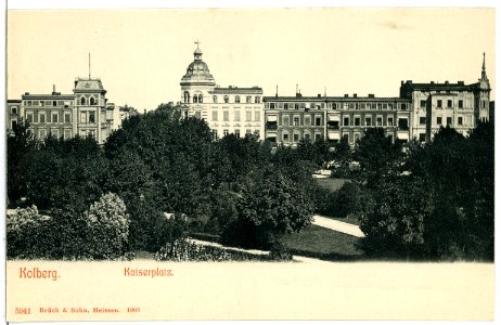 05941-Kolberg-1905-Kaiserplatz-Brück & Sohn Kunstverlag