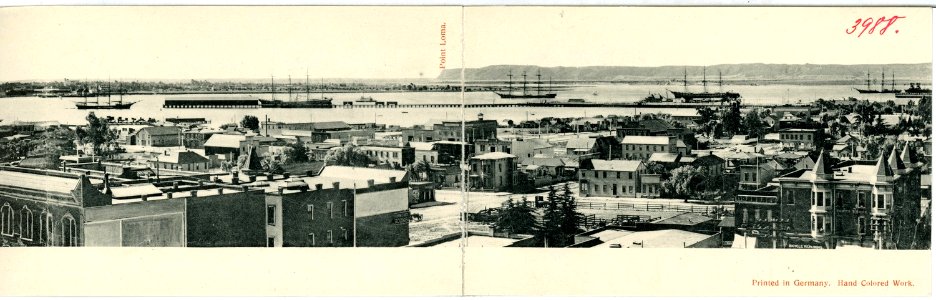 03988-San Diego-1903-Panorama San Diego and Bay-Brück & Sohn Kunstverlag