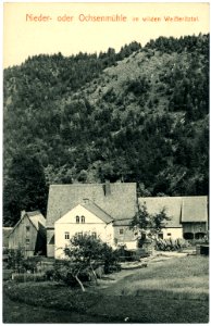 03440-Weißeritztal-1903-Nieder- oder Ochsenmühle-Brück & Sohn Kunstverlag
