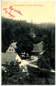03439-Weißeritztal-1903-Stiebemühle-Brück & Sohn Kunstverlag