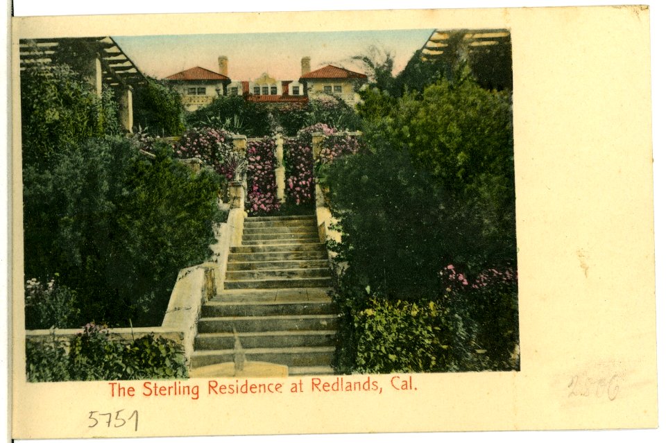 05751-Redlands-1905-Th Sterling Residence-Brück & Sohn Kunstverlag