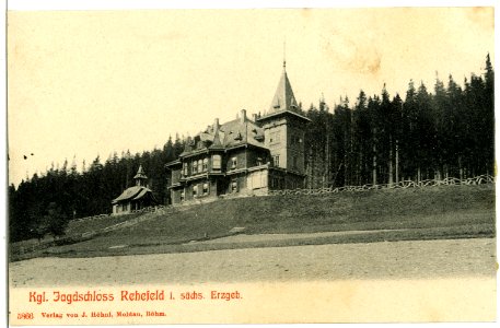 05866-Rehefeld-1905-Jagdschloß-Brück & Sohn Kunstverlag