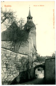 05719-Rochlitz-1905-Im Schloßhof-Brück & Sohn Kunstverlag