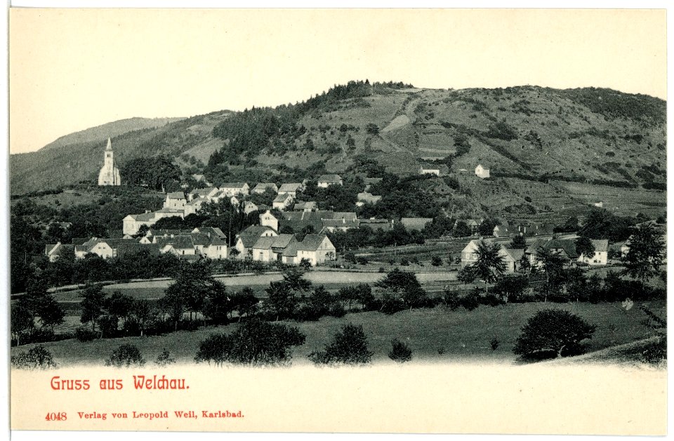 04048-Welchau-1903-Blick auf Welchau-Brück & Sohn Kunstverlag