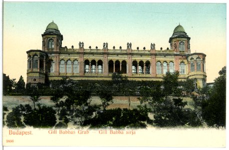 05896-Budapest-1905-Gill Babbas Grab-Brück & Sohn Kunstverlag
