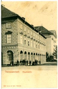 03357-Theresienstadt-1903-Hauptwache-Brück & Sohn Kunstverlag