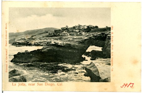 03983-San Diego-1903-La Jolla near San Diego-Brück & Sohn Kunstverlag