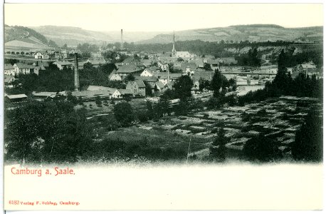 06182-Camburg-1905-Blick auf die Stadt-Brück & Sohn Kunstverlag