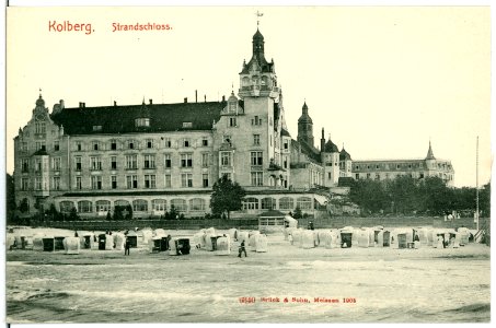 06340-Kolberg-1905-Strandschloß-Brück & Sohn Kunstverlag