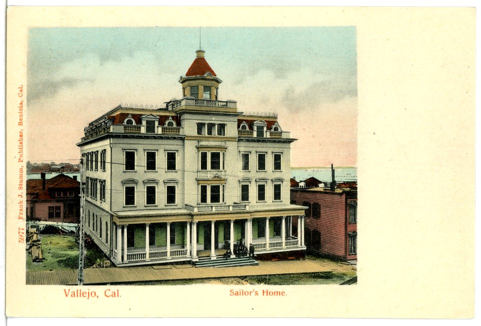 05977-Vallejo-1905-Sailors Home-Brück & Sohn Kunstverlag