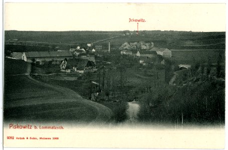 06092-Piskowitz-1905-Blick auf Piskowitz und Ickowitz-Brück & Sohn Kunstverlag