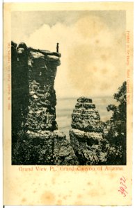 03932-Grand Canyon-1903-Grand View Point-Brück & Sohn Kunstverlag photo