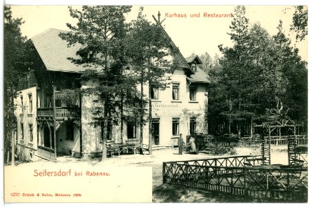 06291-Seifersdorf-1905-Kurhaus und Restaurant-Brück & Sohn Kunstverlag