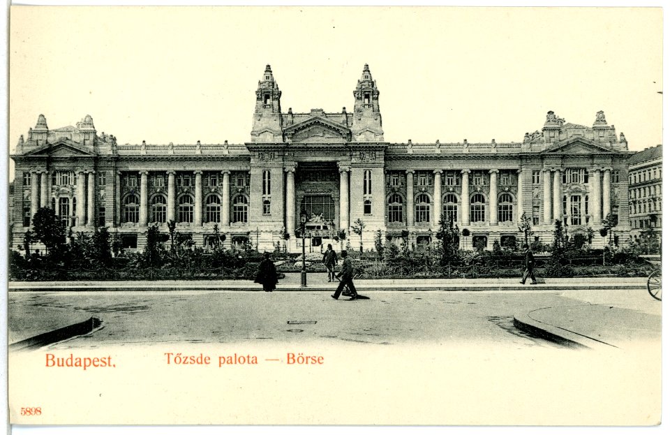 05898-Budapest-1905-Börse-Brück & Sohn Kunstverlag