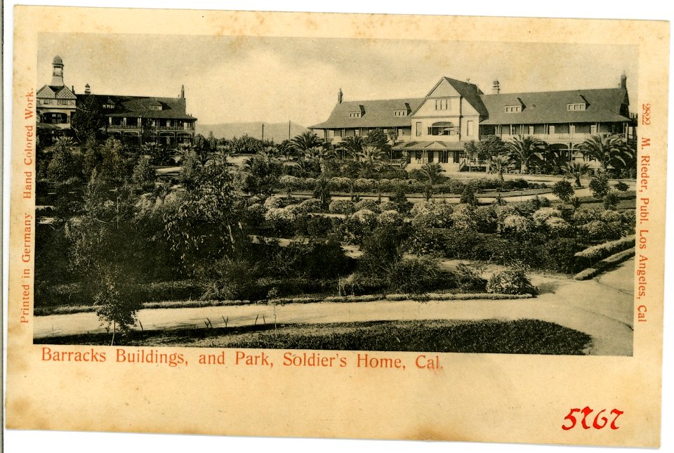 05767-Soldier`s Home-1905-Barracks Buildings, and Park, Soldiers Home-Brück & Sohn Kunstverlag