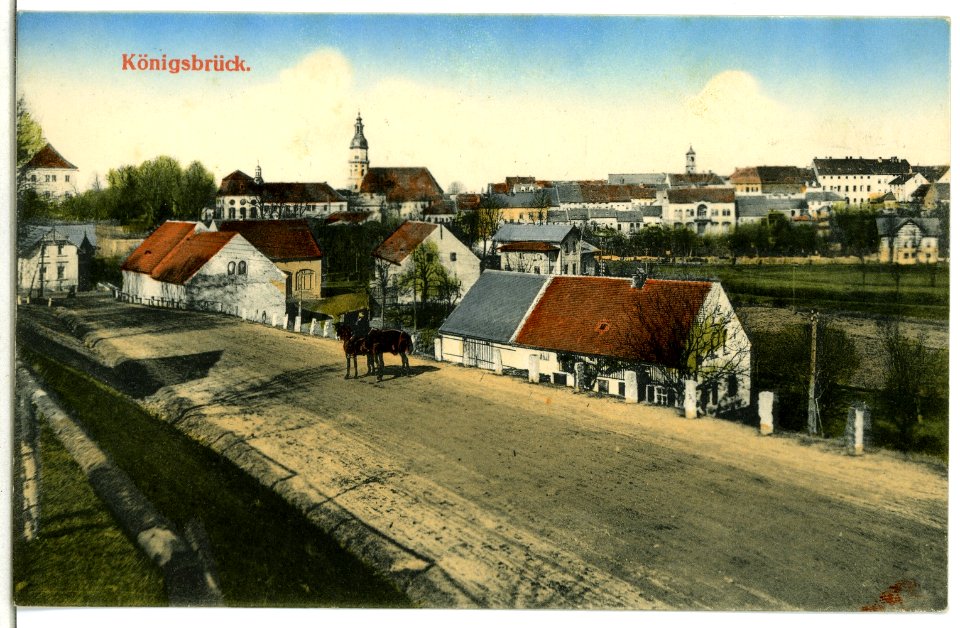 06449-Königsbrück-1905-Blick zur Stadt-Brück & Sohn Kunstverlag