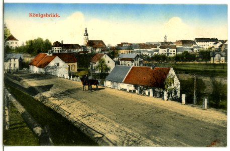 06449-Königsbrück-1905-Blick zur Stadt-Brück & Sohn Kunstverlag