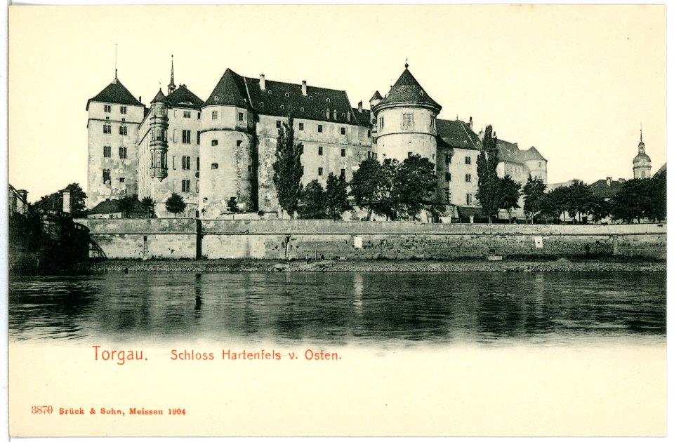 03879-Torgau-1903-Schloß Hartenfels von Osten-Brück & Sohn Kunstverlag