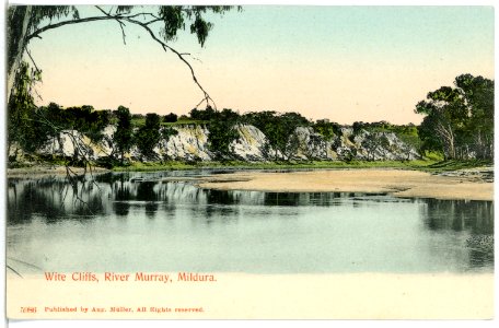 05986-Mildura-1905-Wite Cliffs River Murray-Brück & Sohn Kunstverlag