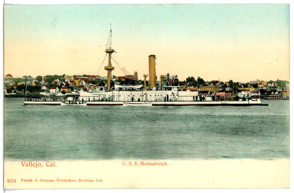 05974-Vallejo-1905-U.S.S. Monadnock-Brück & Sohn Kunstverlag