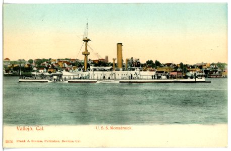 05974-Vallejo-1905-U.S.S. Monadnock-Brück & Sohn Kunstverlag