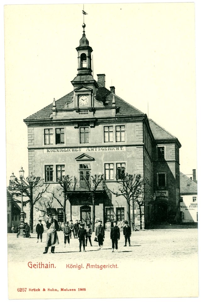 06257-Geithain-1905-Königliches Amtsgericht-Brück & Sohn Kunstverlag