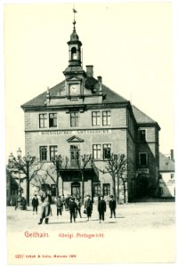 06257-Geithain-1905-Königliches Amtsgericht-Brück & Sohn Kunstverlag