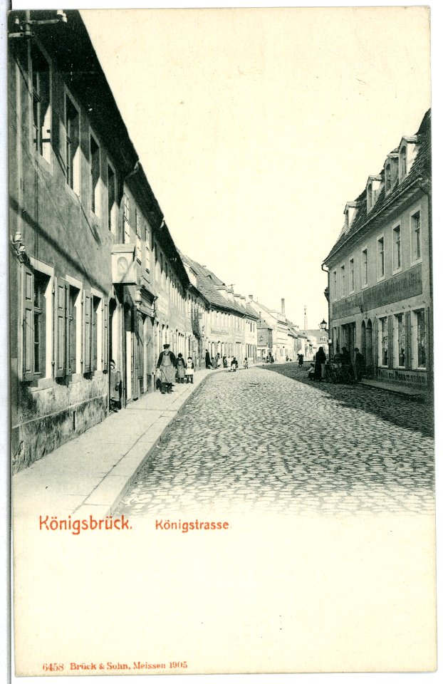 06458-Königsbrück-1905-Königstraße-Brück & Sohn Kunstverlag