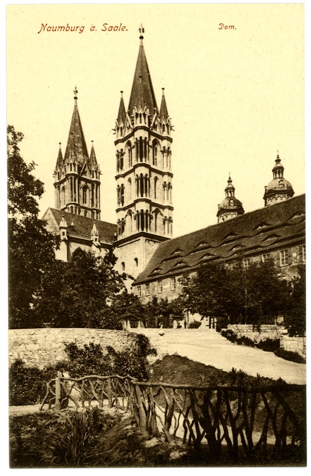 06109-Naumburg-1905-Am Dom-Brück & Sohn Kunstverlag