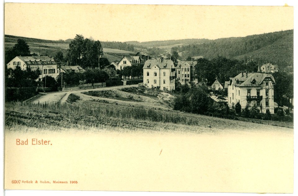 06007-Bad Elster-1905-Stadtansicht-Brück & Sohn Kunstverlag