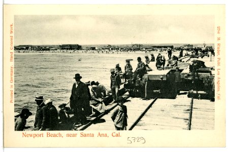 05729-Santa Ana-1905-Newport Beach near Santa Ana-Brück & Sohn Kunstverlag