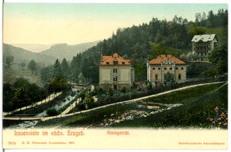 05954-Lauenstein-1905-Amtsgericht-Brück & Sohn Kunstverlag