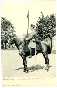 05946-Großenhain-1905-1. Königlich Sächsisches Husaren-Regiment König Albert Nr. 18-Brück & Sohn Kunstverlag