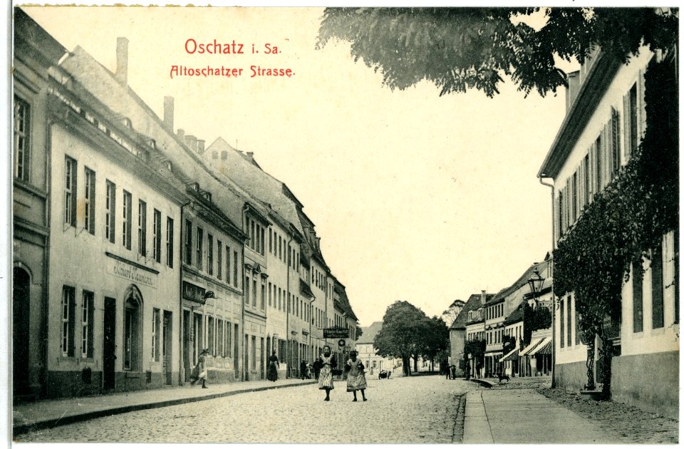 03841-Oschatz-1903-Altoschatzer Straße-Brück & Sohn Kunstverlag