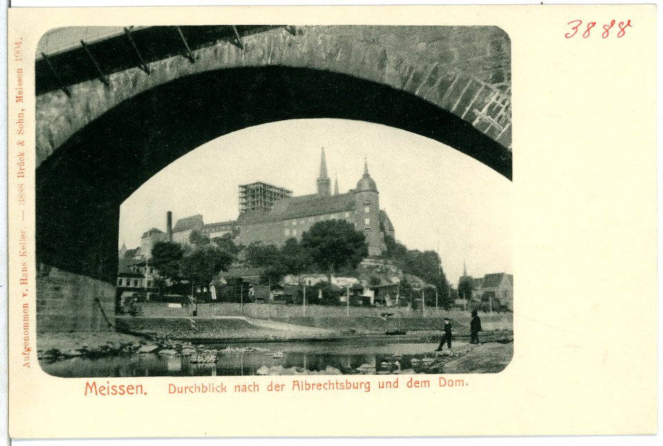 03888-Meißen-1903-Albrechtsburg mit Dom-Brück & Sohn Kunstverlag
