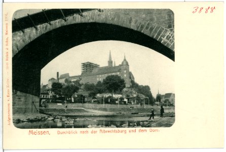 03888-Meißen-1903-Albrechtsburg mit Dom-Brück & Sohn Kunstverlag