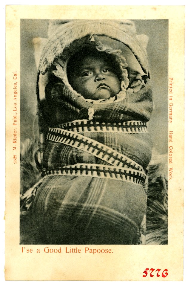 05776--1905-I' se a Good Little Papoose-Brück & Sohn Kunstverlag