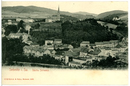 06063-Sebnitz-1905-Blick nach Sebnitz-Brück & Sohn Kunstverlag