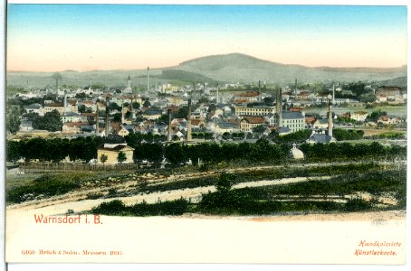 06460-Warnsdorf-1905-Blick über Warnsdorf-Brück & Sohn Kunstverlag